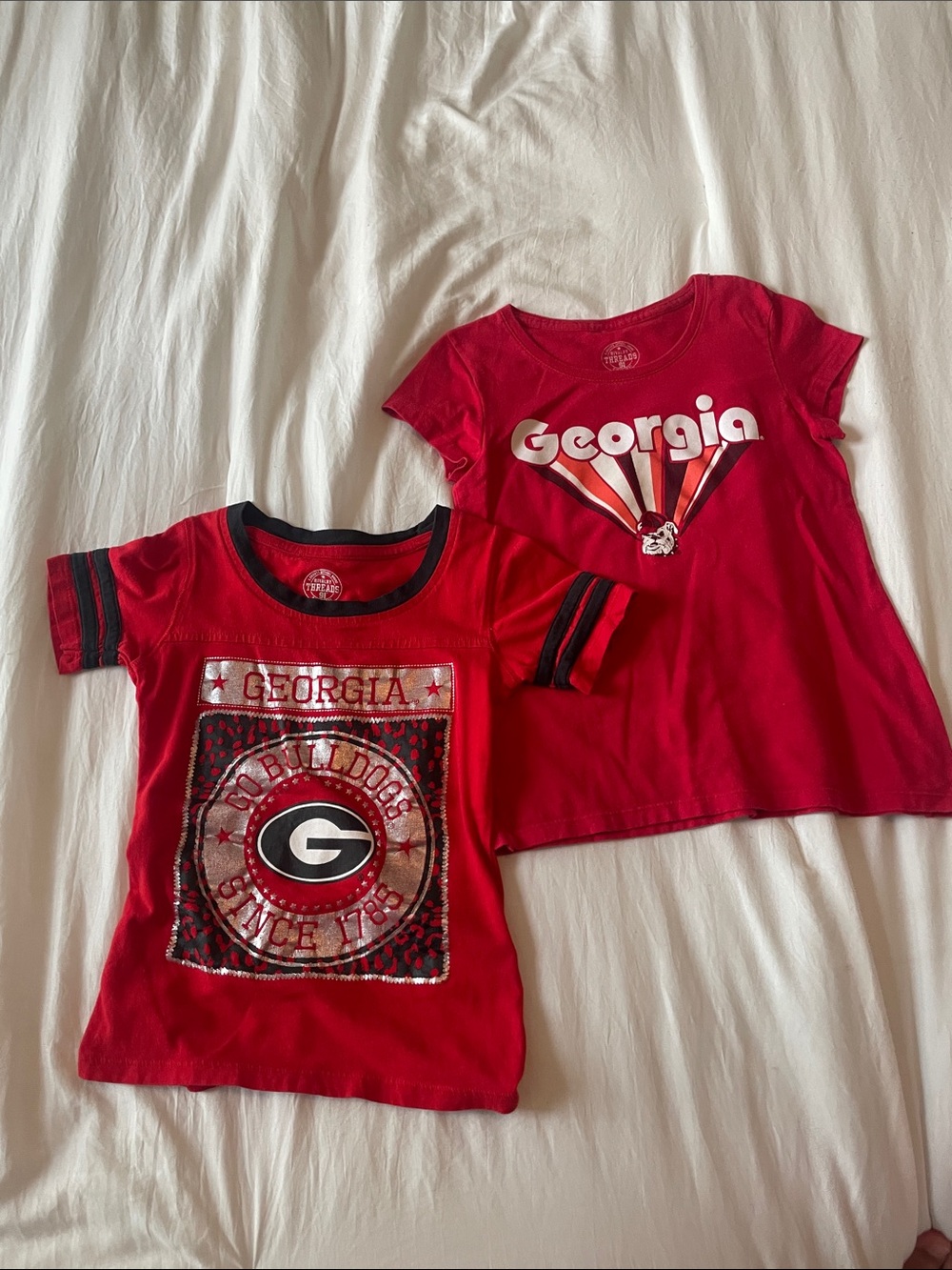 Red UGA Girls T-Shirt Bundle
